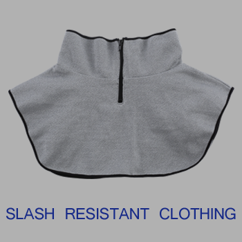 耐刃ウエア　“頸動脈防御”＋周辺 Enhanced Slash Resistant Fabric